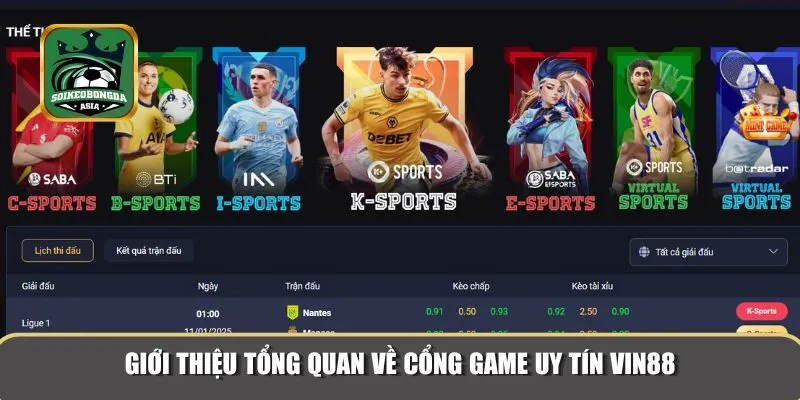 cong game uy tin vin88 1 Tổng quan về cổng game uy tín VIN88