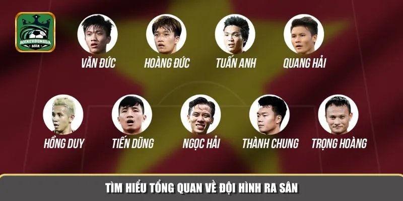 doi hinh ra san 1 Đội hình ra sân đóng vai trò quyết định trong việc định hình chiến thuật